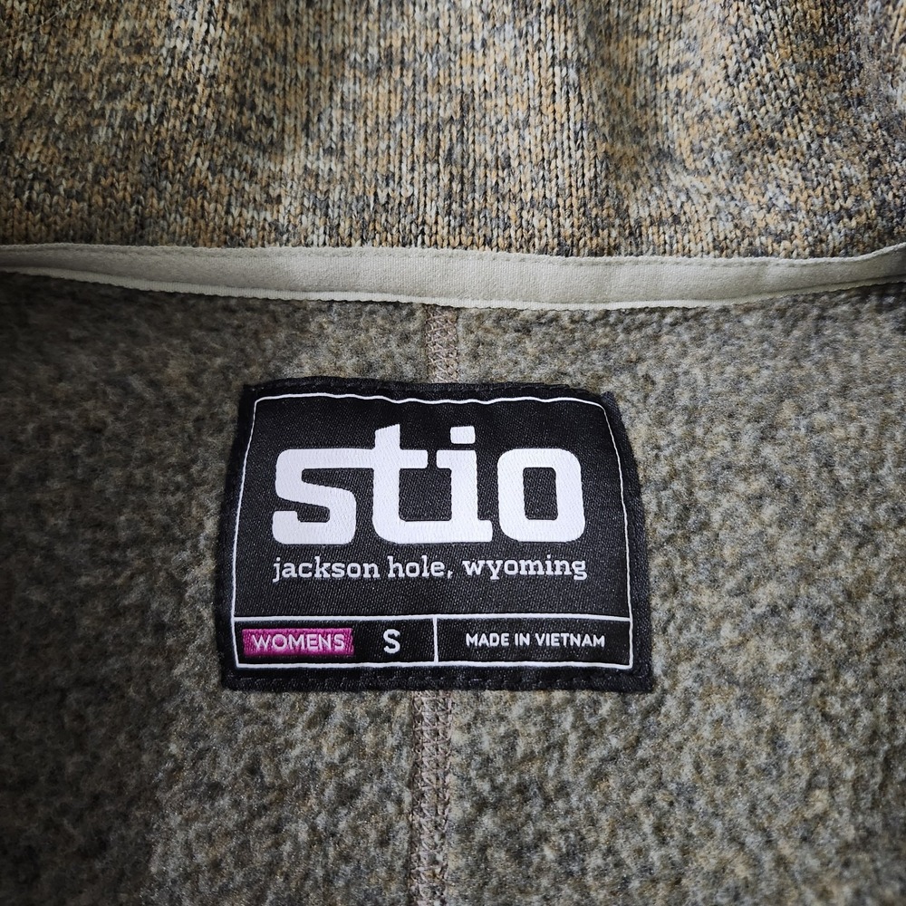 Stio Women's Sweetwater Fleece Jacket Size Small Heathered Olive - Picture 8 of 16